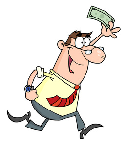 260x300 Accountant Cartoon Clipart Image
