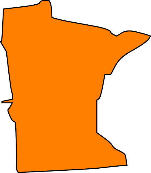 522x596 Orange Minnesota Clip Art