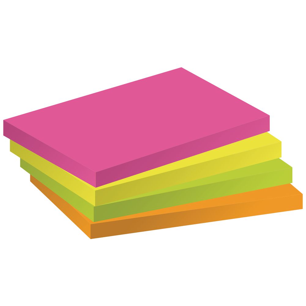 1000x1000 Post Super Sticky Notes Pad 76 X 76 Mm, Cape Town Collection
