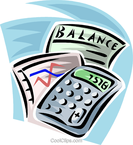 440x480 Calculators Royalty Free Vector Clip Art Illustration Vc062395