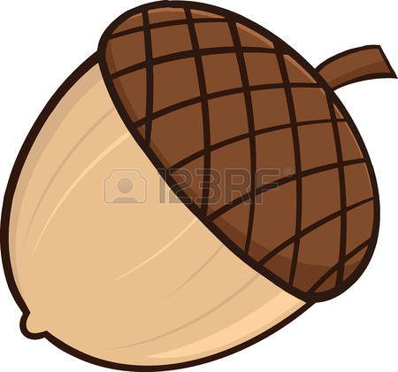 450x420 Acorn Clipart Cartoon
