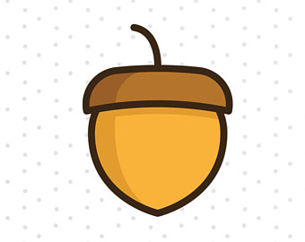 340x270 Acorn Cut Files Etsy