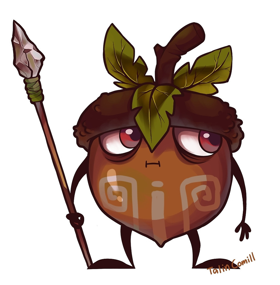 981x1000 Acorn Warrior By Talincomill Redbubble