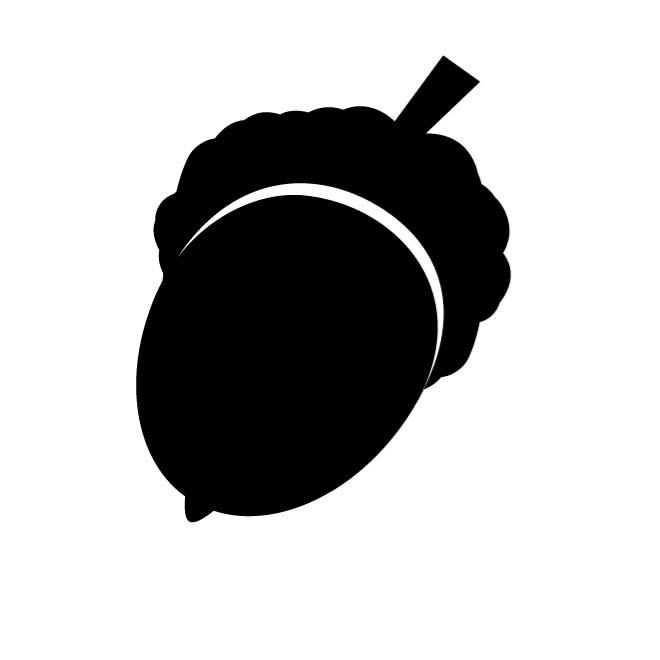 660x660 Acorn Outline Image