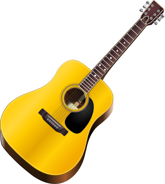 540x600 Guitar Clip Art