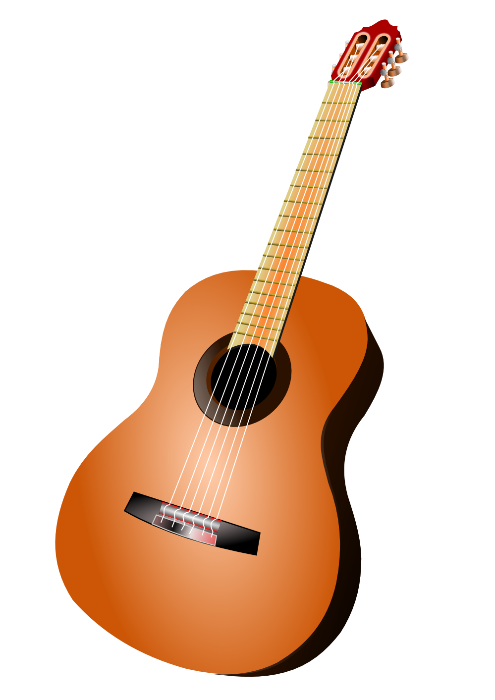999x1413 Acoustic Guitar Clipart