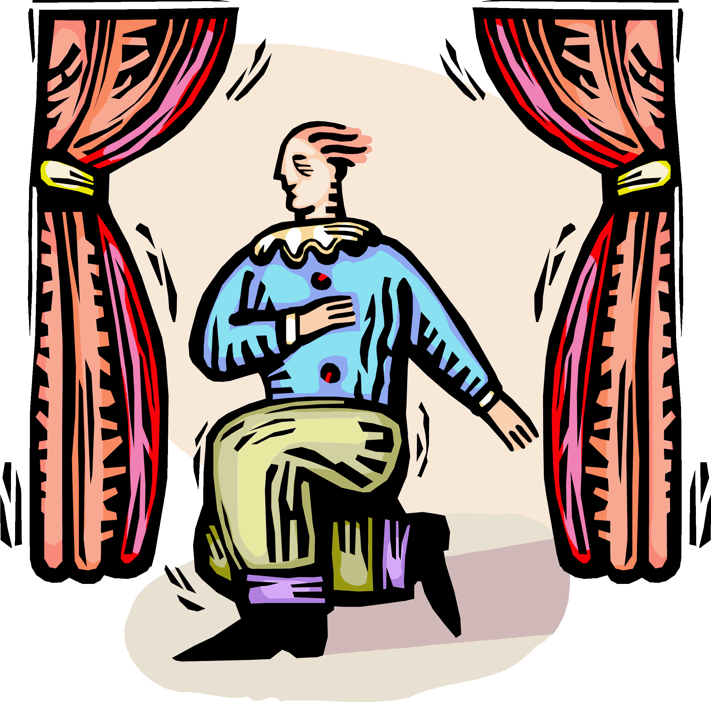 2400x2372 Actor Clipart Act