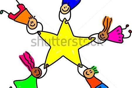 450x300 Girls Acting Clip Art