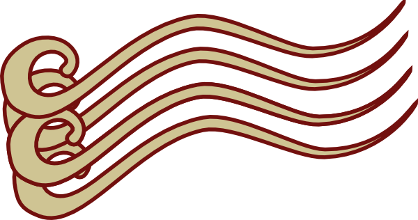 600x316 Color Action Lines Clip Art