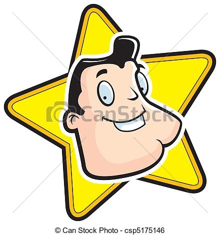 440x470 Actor Clipart Famous Star