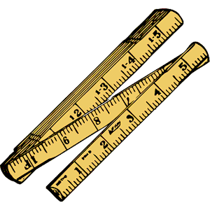 300x300 16 Inch In Ruler Clipart