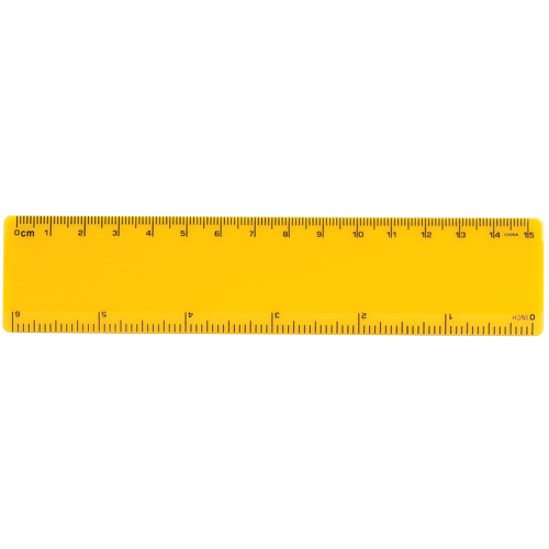 500x500 6 Inch Ruler Clipart