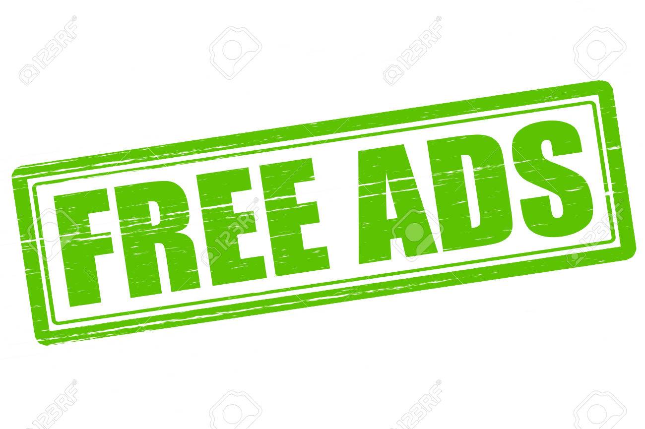 1300x865 Stamp With Text Free Ads Inside, Vector Illustration Royalty Free