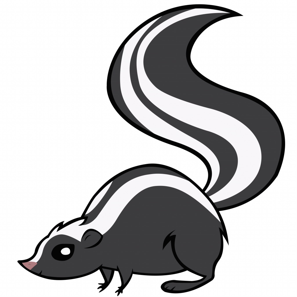 1024x1024 Adult ~ Skunk Png Transparent Images Clip Art Skunk Clipart Skunk