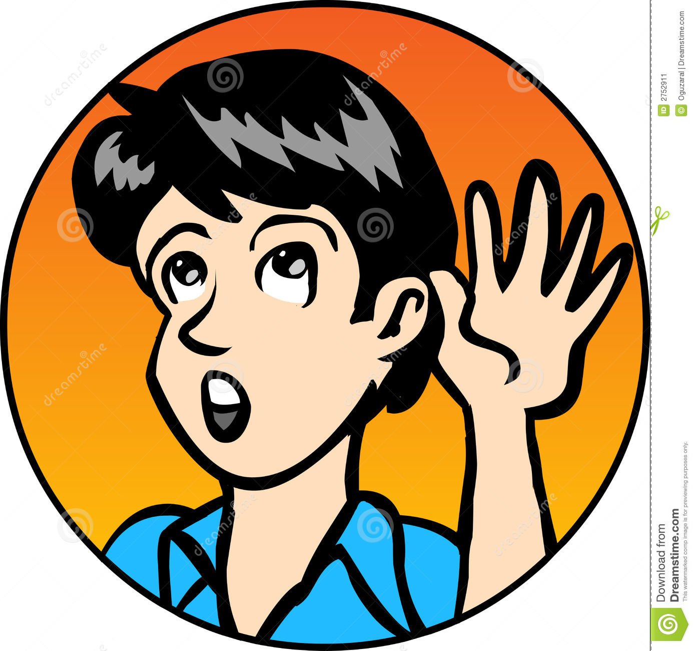 1389x1300 Listening Clip Art