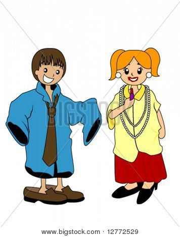 356x470 Wacky Clothes Day Clipart