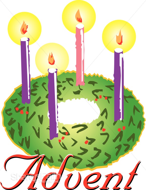 598x776 Advent Wreath Clipart Advent Clipart