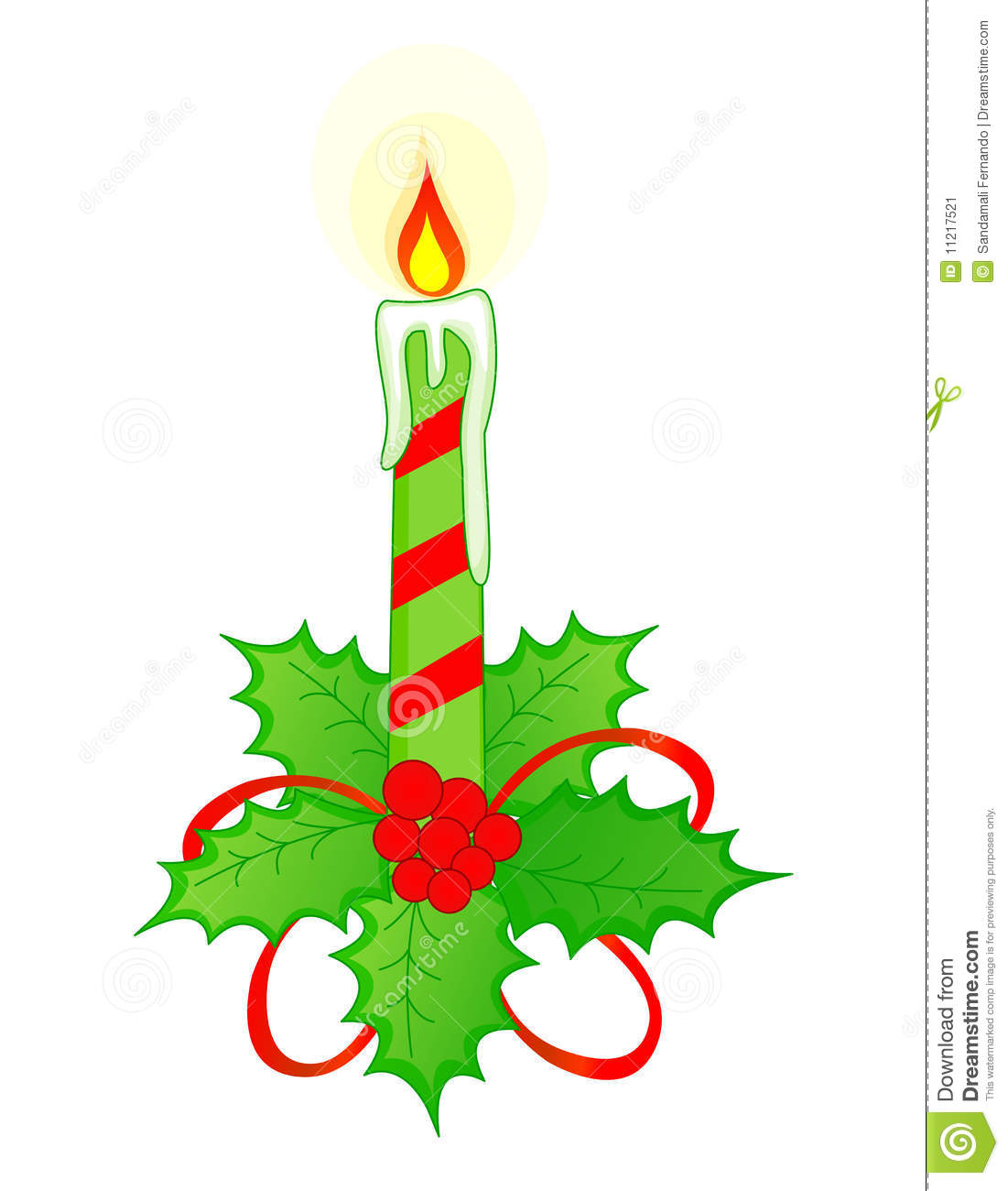 1101x1300 Christmas Candle Clipart