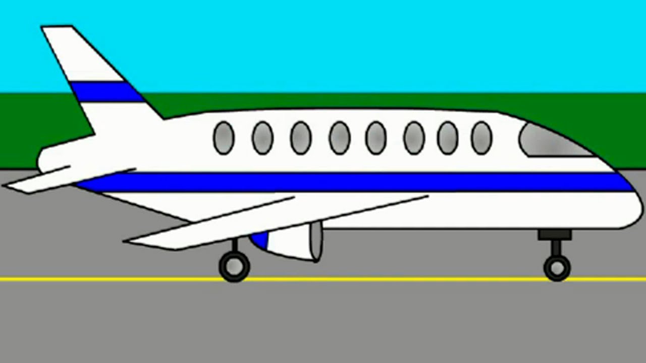 1280x720 Colors For Kids With Helicopter Amp Plane. Cartoons For Kids.