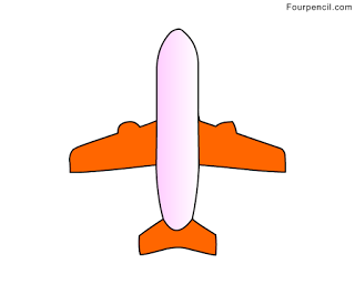 320x256 Fourpencil How To Draw A Aeroplane For Kids