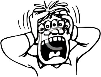 350x269 Afraid Clipart