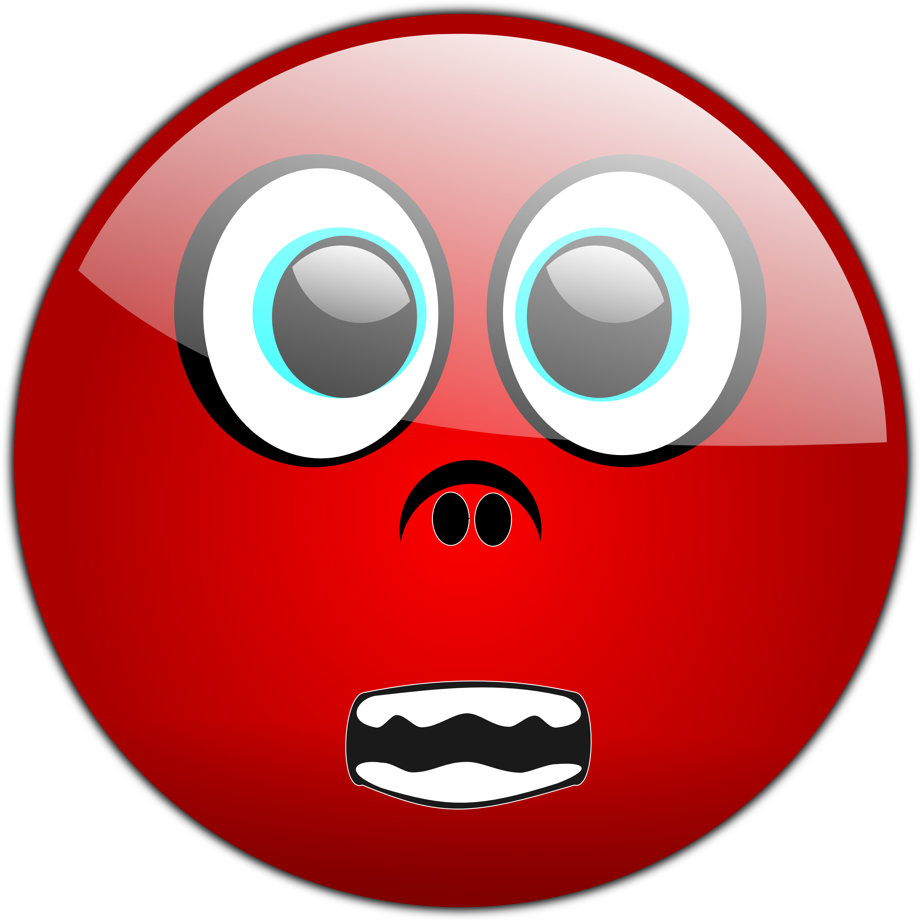 3200x3200 Scary Smiley Face Clipart