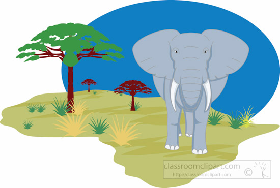 550x370 Africa Clipart African Elephant