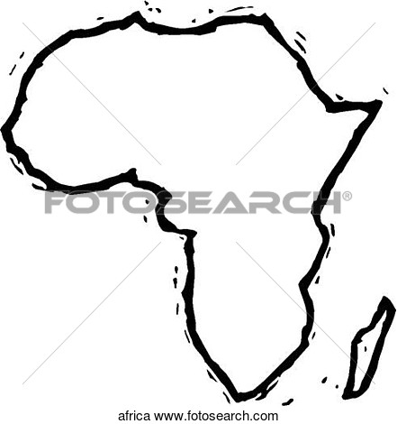 441x470 Africa Clip Art