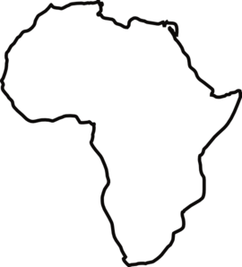 270x298 Africa Outline Clip Art