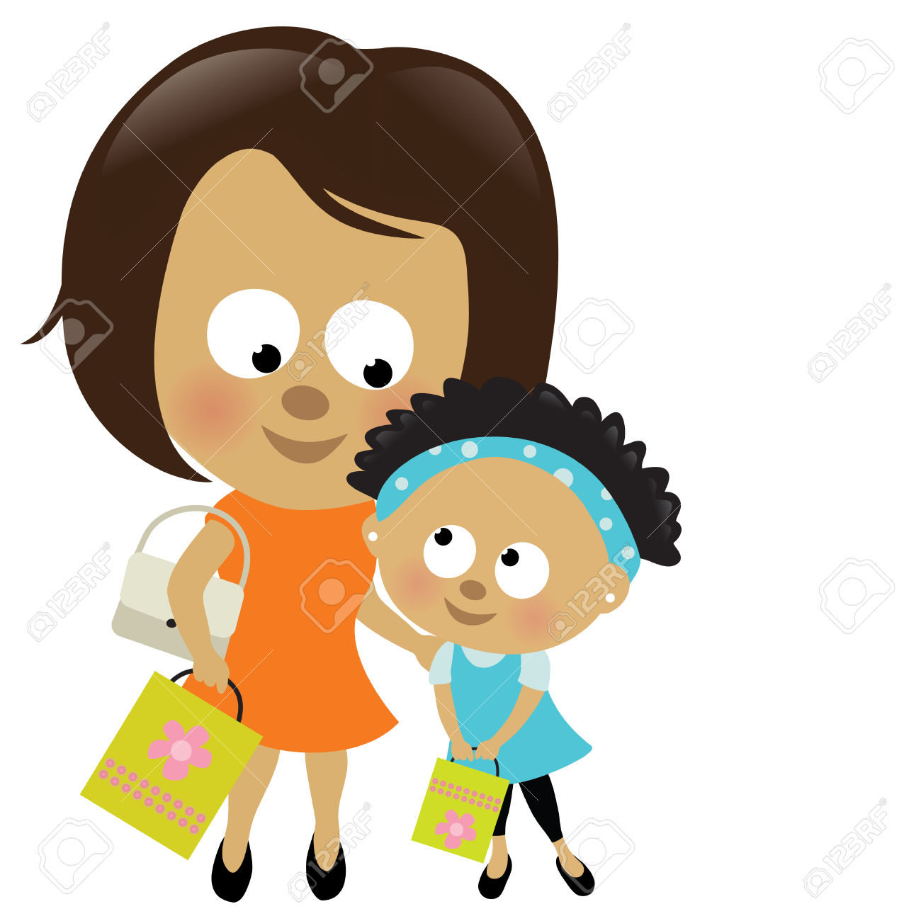 1300x1300 Mother And Baby Clipart African American