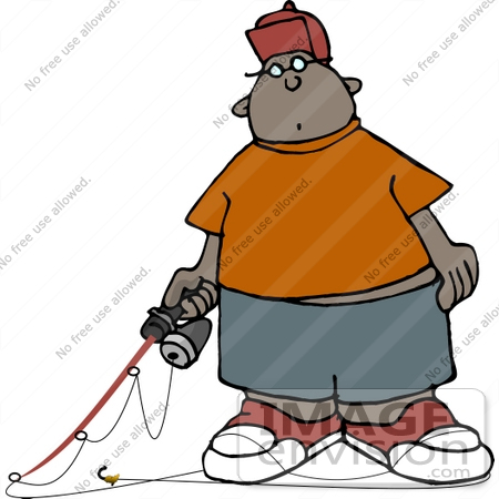 450x450 Fishing Clipart African American