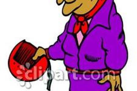 450x300 African American Grandma Clip Art