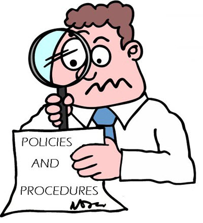 400x439 Policy Manual Clipart