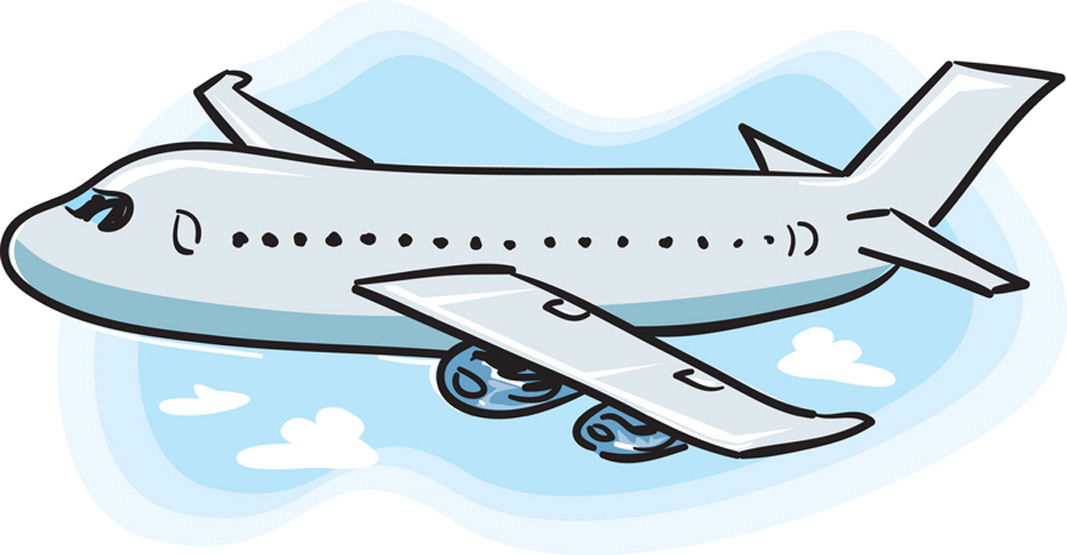 1067x555 Flight Clipart Airline