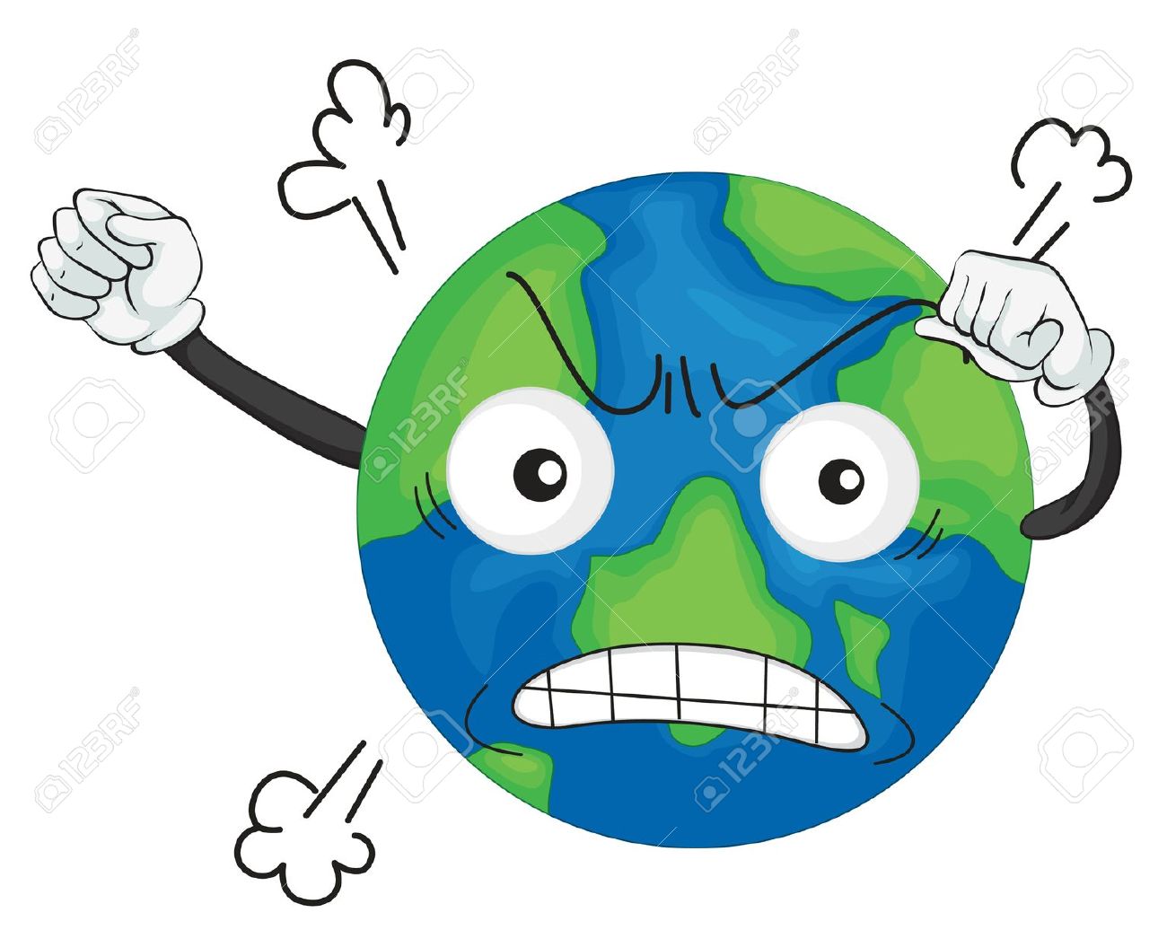 1300x1036 Planet Earth Clipart Pollution