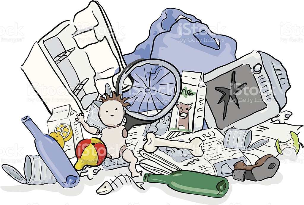 1024x689 Garbage Pollution Clipart