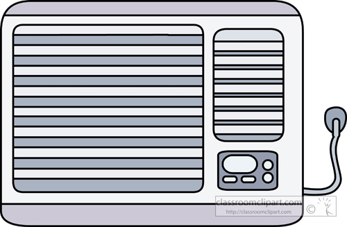 500x327 Air Conditioner Clipart