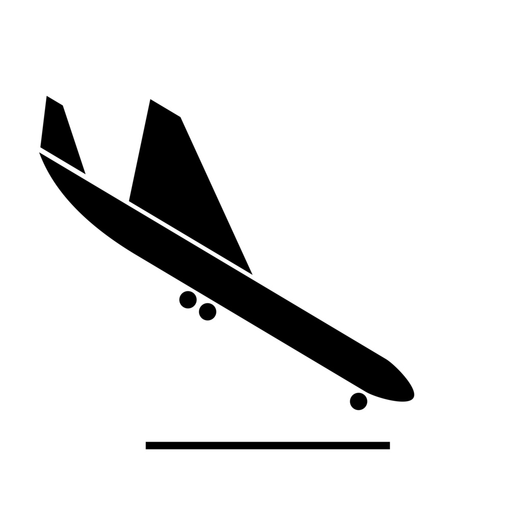 1024x1006 Jet Clipart Airplane Landing