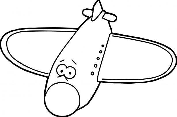 Airplane Drawing For Kids | Free download on ClipArtMag