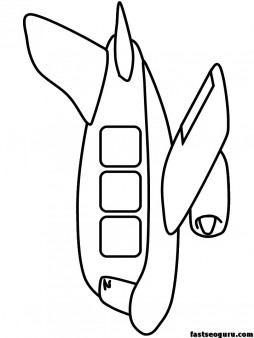 254x338 Print Out Kids Coloring Pages Airplane Military