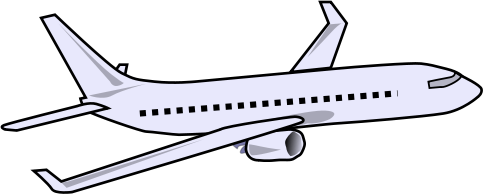 483x194 Drawn Airplane Graphic
