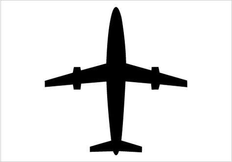 474x331 Airplane Silhouette Vector Graphics Plane Silhouette Illustration