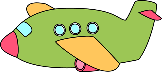 550x247 Green Airplane Clip Art