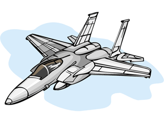320x240 Jet Airplane Clipart Kid