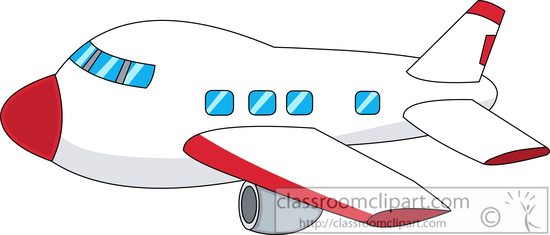 550x235 Airplane Clipart No Background Free Images 4