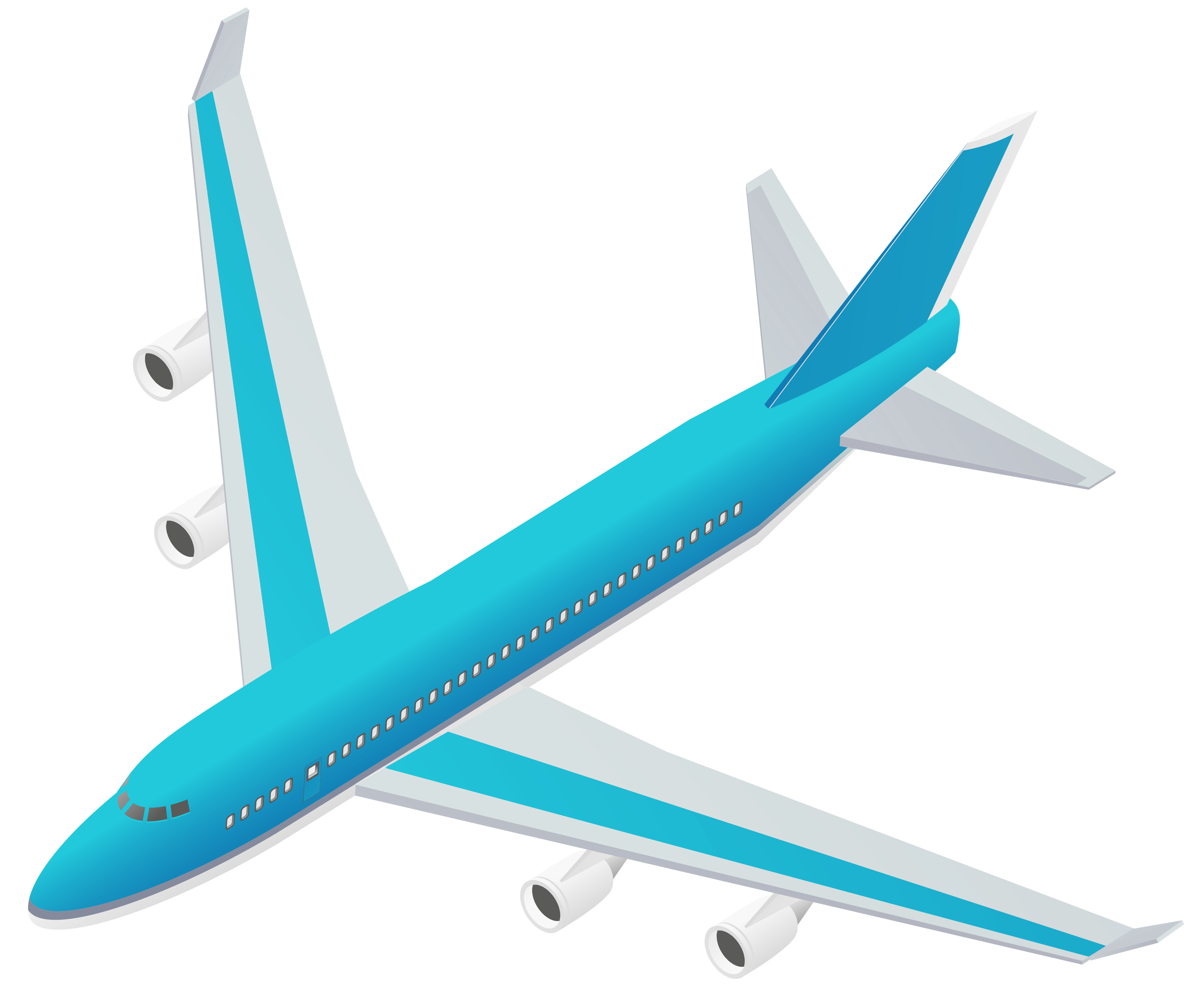 4136x3431 Blue Airplane Transparent Png Vector Clipartu200b Gallery