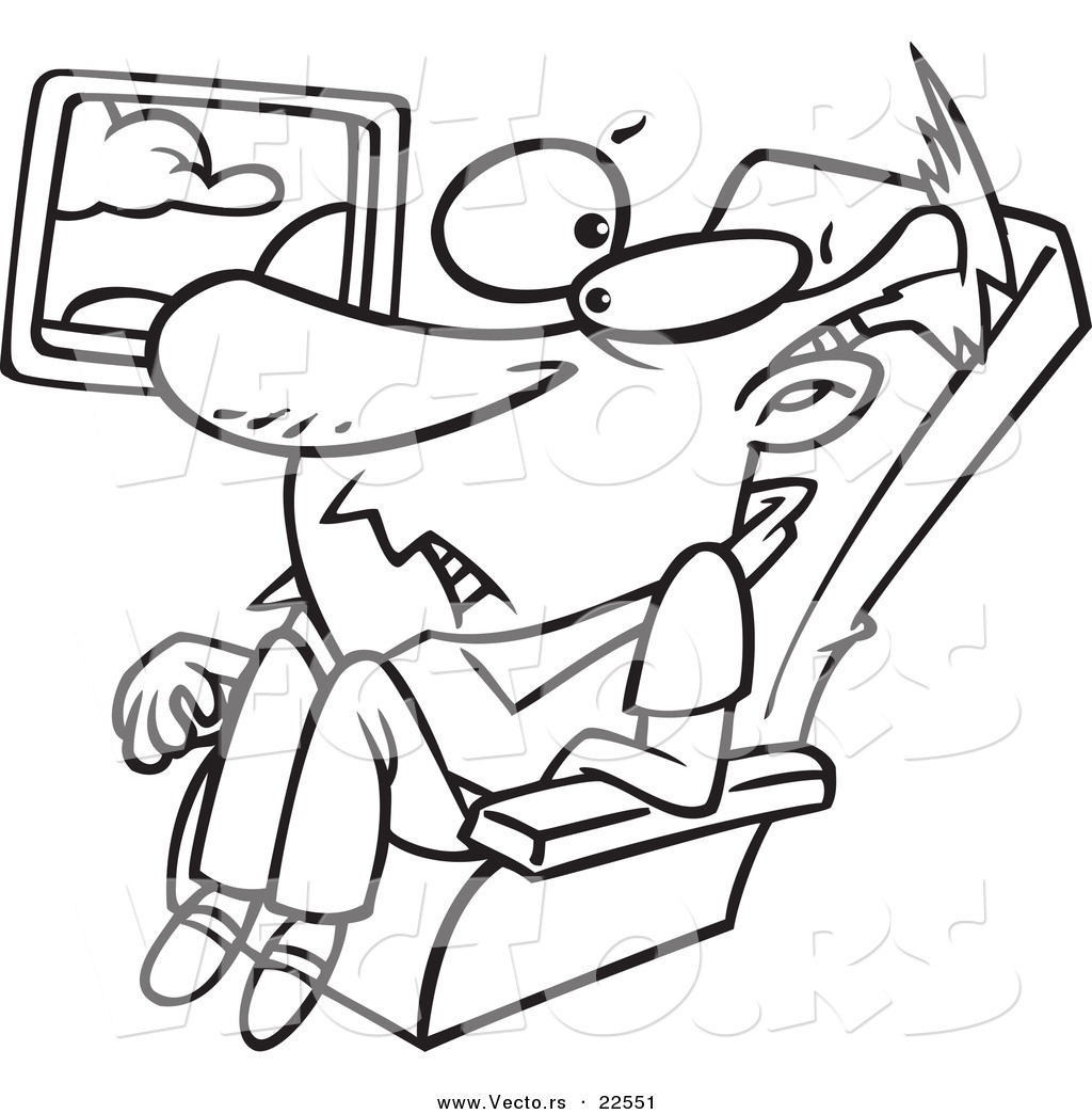 1024x1044 Vector Of A Cartoon Confined Man On An Airplane