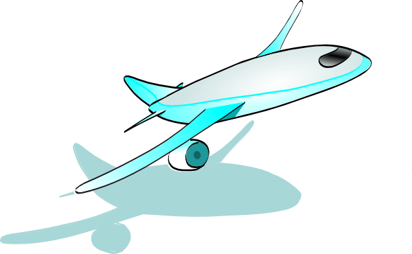 600x370 Plane Taking Off Clip Art