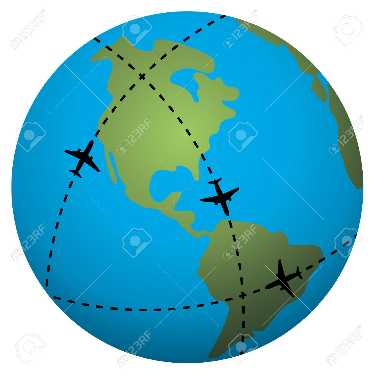1300x1300 Plane Globe Clipart, Explore Pictures