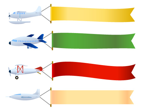 450x356 Airplane Clipart Message Banner